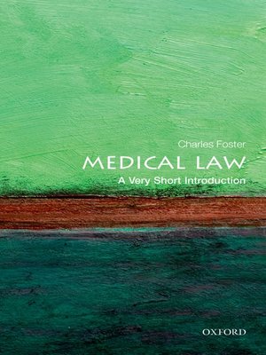 cover image of Medical Law